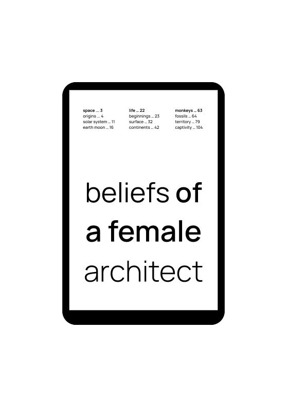 Reading Room - beliefs of a female architect