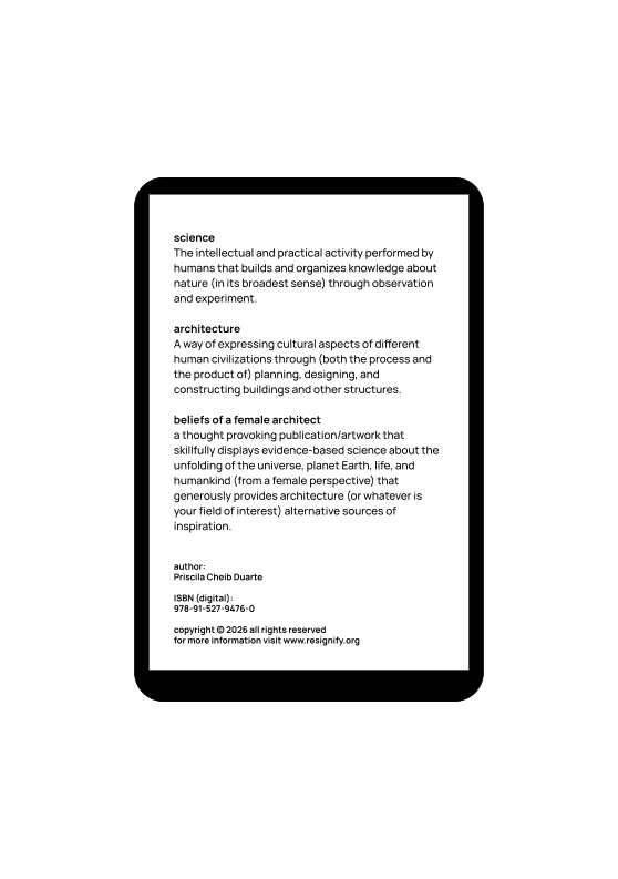Reading Room - beliefs of a female architect